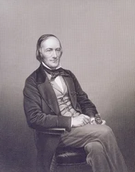 Profesor Owen, de La Galería de Retratos del Salón de Personajes Eminentes, 1861